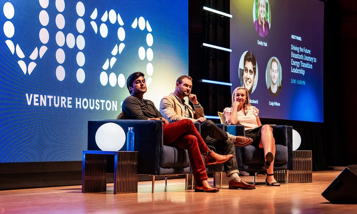Venture Houston 2023 - Event Design, Brand Design, Signage, Animation, 3D Rendering, and Print Design