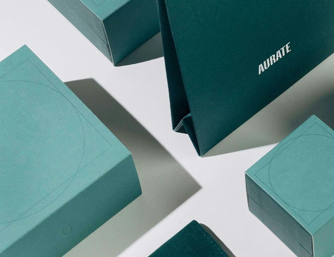 Aurate - Packaging Design, Website Design, and Digital Ad Design